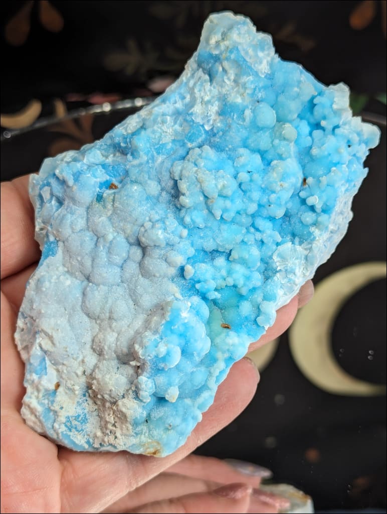 Mesmerizing Blue Aragonite Stone Yunnan China