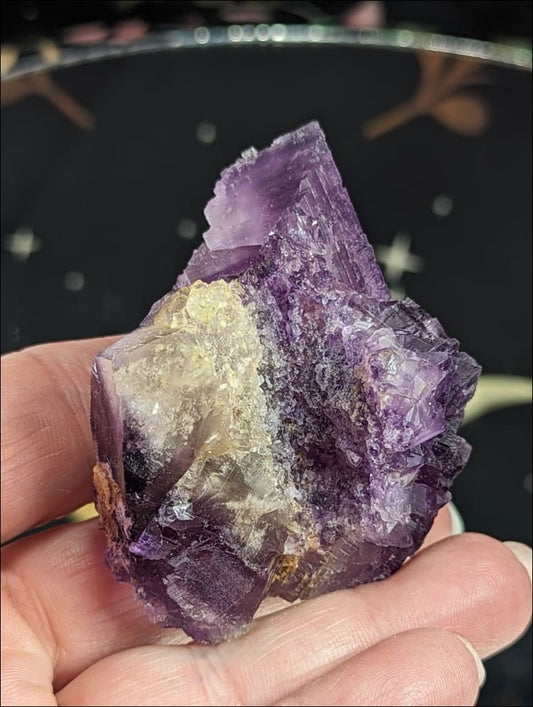 Purple Fluorite from Hardin Co. Illinois