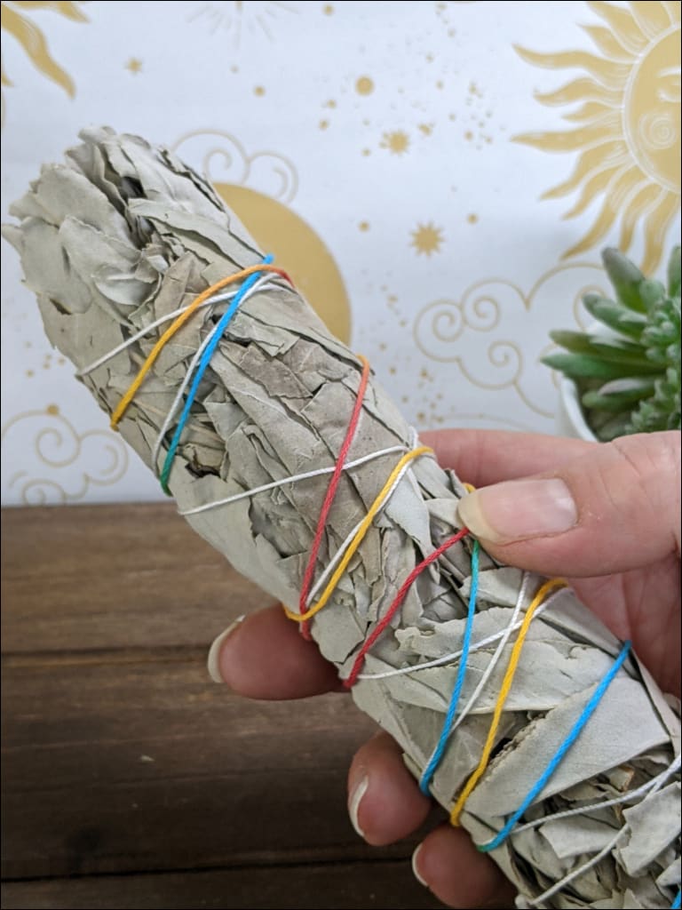 Large California White Sage Smudge Stick Sustainably Grown