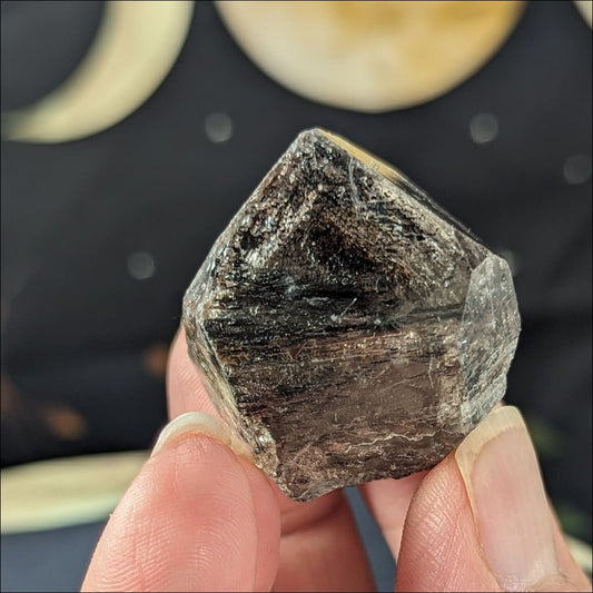 Tibetan Black Included Quartz quartz crystal black quartz crystals minerals healing crystals crystal points crystal shop minerals rocks