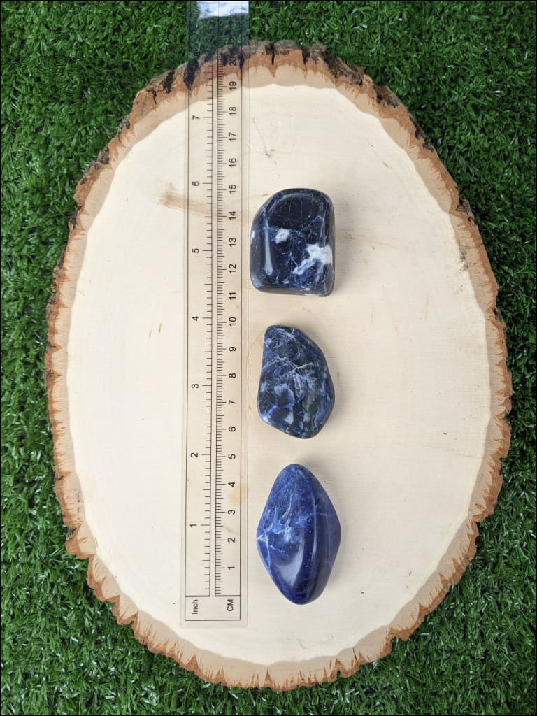 Sodalite Tumbled Stone Ethically Sourced Small  Medium  Large size  you pick