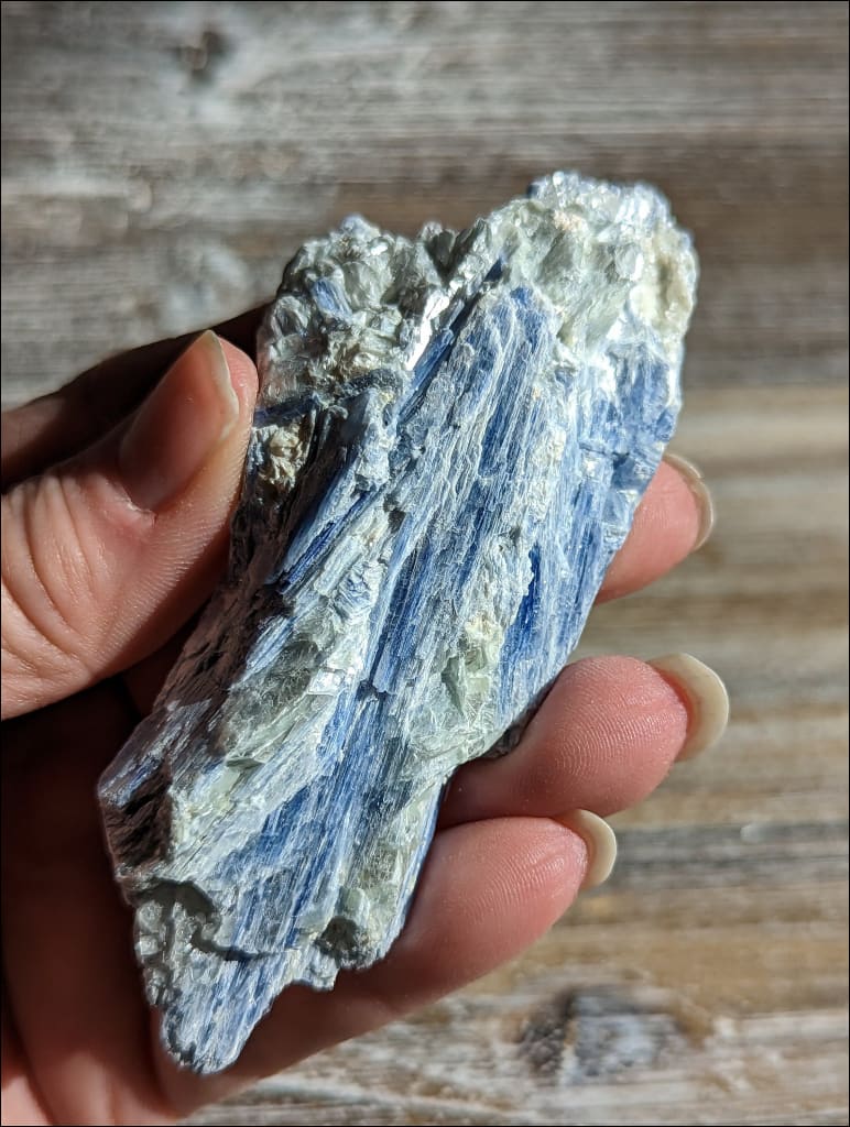Sparkly Large Blue Kyanite Raw  Consciously Sourced Brazil #1