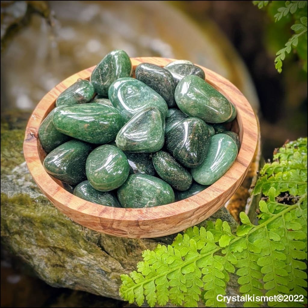 Green Aventurine Tumbled Stone Ethically Sourced