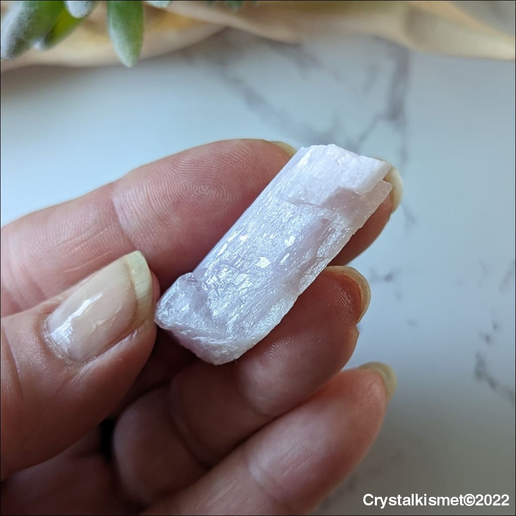 Kunzite crystal raw unpolished  #3
