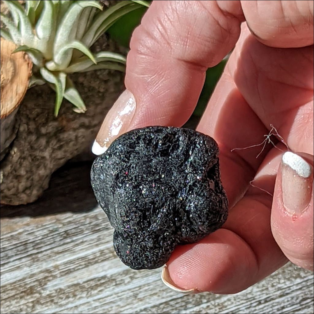 Rare Black Tourmaline Naturally Tumbled Ethically Sourced # 4