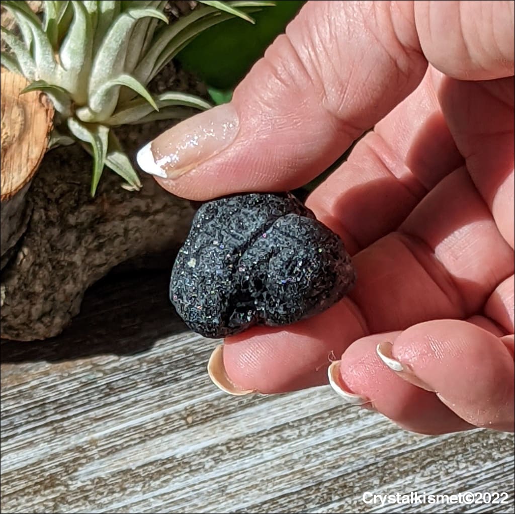 Rare Black Tourmaline Naturally Tumbled Ethically Sourced # 2