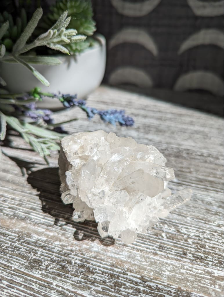 Gorgeous High Grade Clear Quartz Cluster Ethically Sourced 