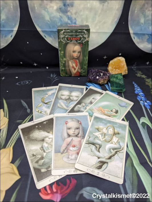Dreamy Tarot Cards Nicoletta Ceccoli Full 78 Card Tarot Deck