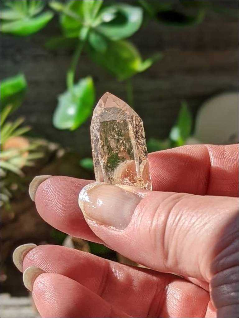 Smoky Citrine Top Polished Point Untreated Citrine  Ethically Sourced  Healing Crystals  #3