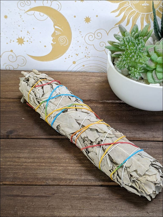 Large California White Sage Smudge Stick Sustainably Grown